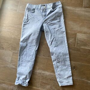 Jones New York Jeans‎ Women's 14 Blue Denim Mid-Rise Straight Zip Fly Retro